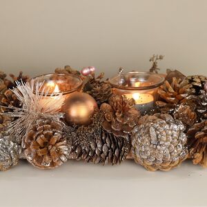 Подсвечник из шишек Лесное Очарование 54 см Edelman фото 3