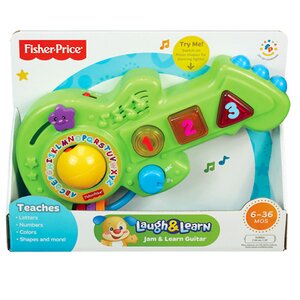 Гитара обучающая музыкальная Серия "Смейся и учись", Fisher Price Fisher Price фото 1