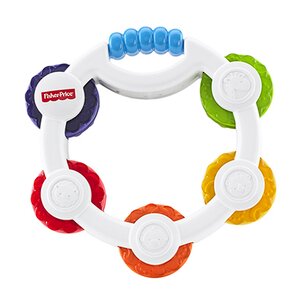 Погремушка Бубен с зеркальцем, Fisher Price Fisher Price (Фишер Прайс) фото 1