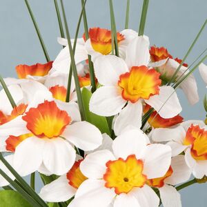 Искусственный букет Нарциссы: Bianco Puesto 21 см Edelman фото 3