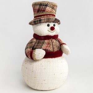 Новогодняя фигура Снеговик Бебингтон 38 см Winter Deco фото 10