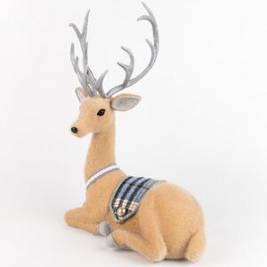 Декоративная фигура Олень Дунбар - Silver Horns 30 см Winter Deco фото 10