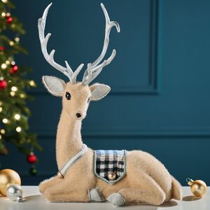 Декоративная фигура Олень Дунбар - Silver Horns 30 см