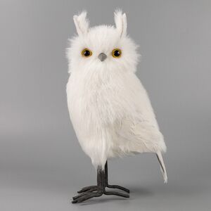 Декоративная фигура Сова Дебора - Лес Брокилон 31 см Winter Deco фото 5
