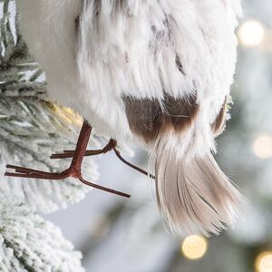 Елочная игрушка Сова Летиция из леса Уолден 11 см Winter Deco фото 4