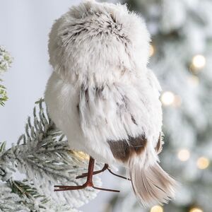 Елочная игрушка Сова Летиция из леса Уолден 11 см Winter Deco фото 3