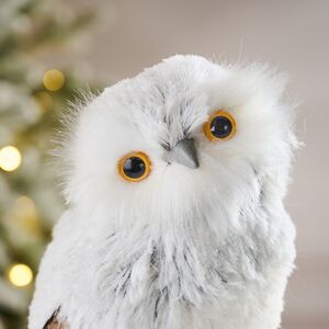 Декоративная фигурка Сова Гертрудис Грианте 24 см Winter Deco фото 2