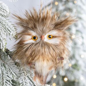 Елочная игрушка Сова Рамона - Гавань Шепотов 18 см