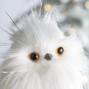 Елочная игрушка Сова Росита - Kingdom Ambertron 11 см Winter Deco фото 2