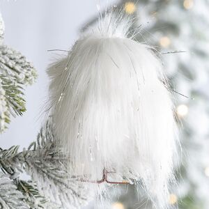 Елочная игрушка Сова Росита - Kingdom Ambertron 11 см Winter Deco фото 3