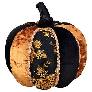 Декоративная фигура Тыква - Бархатный Сумрак 31 см
