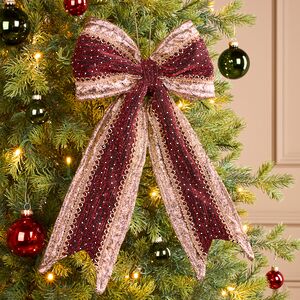 Бант на елку Aurelia 35*23 см Winter Deco фото 1