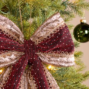 Бант на елку Aurelia 35*23 см Winter Deco фото 3