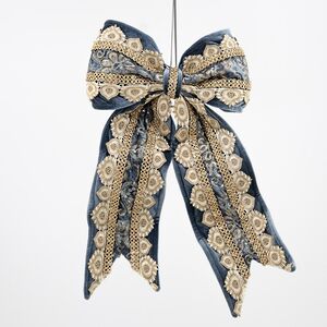 Бант на елку - Les Reves Bleus 45*32 см Winter Deco фото 5