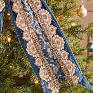 Бант на елку - Les Reves Bleus 45*32 см Winter Deco фото 4