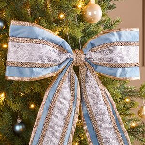 Бант на елку - Les Reves Bleus 45*38 см Winter Deco фото 2