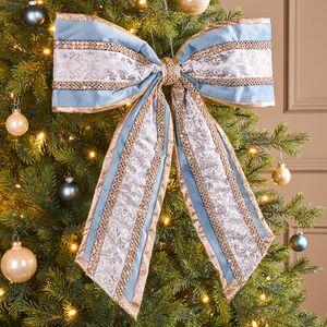 Бант на елку - Les Reves Bleus 45*38 см Winter Deco фото 1