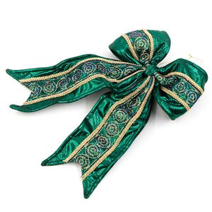 Бант на елку Smaragdine 40*23 см Winter Deco фото 7