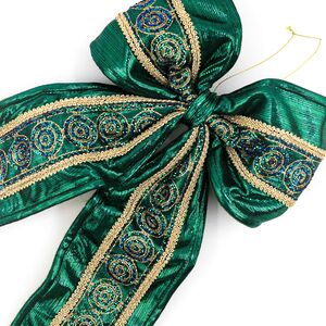 Бант на елку Smaragdine 40*23 см Winter Deco фото 6