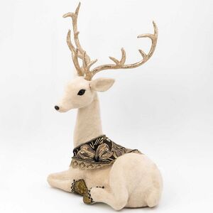 Декоративная фигура Олень Эльмар - Frostaria 49 см Winter Deco фото 10