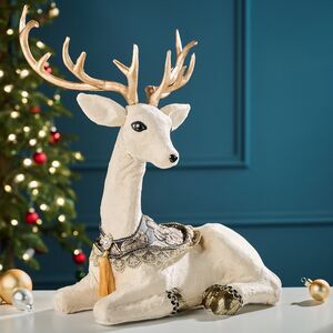 Декоративная фигура Олень Эльмар - Frostaria 49 см Winter Deco фото 3