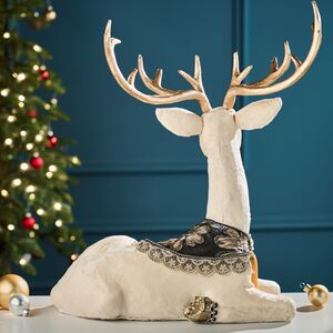 Декоративная фигура Олень Эльмар - Frostaria 49 см Winter Deco фото 7
