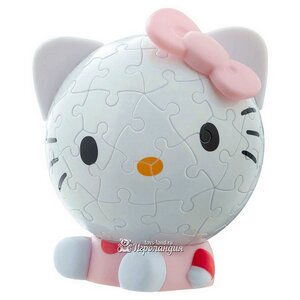 Пазл - шар "Hello Kitty", 60 элементов Ravensburger (Равенсбургер) фото 1