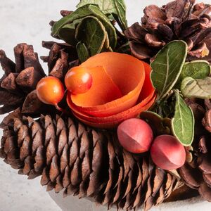 Настольная композиция Облепиховое Парфе 13 см Hogewoning фото 3