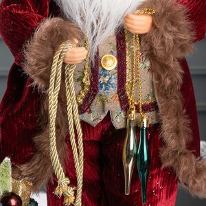 Новогодняя фигура Санта-Клаус с игрушками 47 см Edelman фото 4