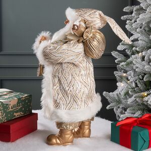 Новогодняя фигура Санта-Клаус с часами 47 см Edelman фото 7