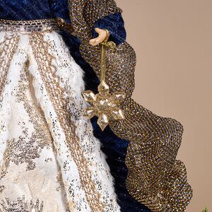 Верхушка на елку Ангел Клоэт 34 см Edelman фото 4