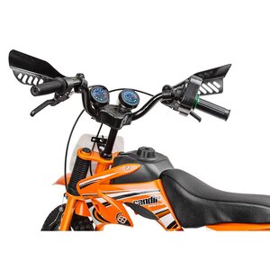 Коллекционный велосипед-мотоцикл Small Rider Motobike Sport, колеса 16", оранжевый Small Rider фото 3