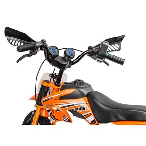 Коллекционный велосипед-мотоцикл Small Rider Motobike Sport, колеса 16", оранжевый Small Rider фото 3