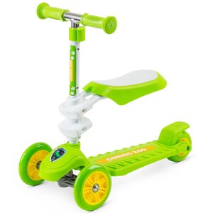 Трехколесный самокат с сиденьем Small Rider Galaxy Seat, зеленый