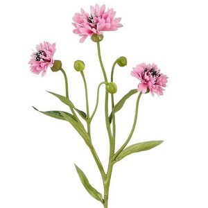 Искусственный букет Corn Flower 62 см розовый Edelman фото 6