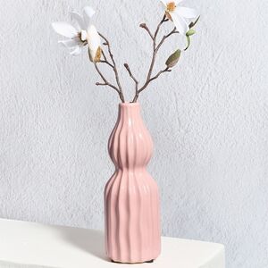 Керамическая ваза Сиракьюс 20 см розовая