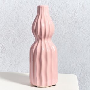 Керамическая ваза Сиракьюс 20 см розовая Edelman (Эдельман) фото 2