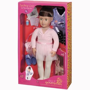 Кукла ДеЛюкс Сидни Ли - Балерина 46 см с книгой Огонь в твоих глазах Our Generation фото 3