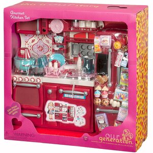 Кукольный игровой набор Кухня 94 предмета Our Generation фото 2