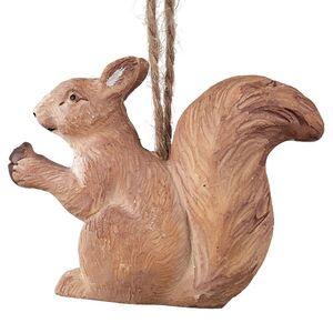 Елочная игрушка Сказочный Лес - Белочка Лозанна 7 см, подвеска