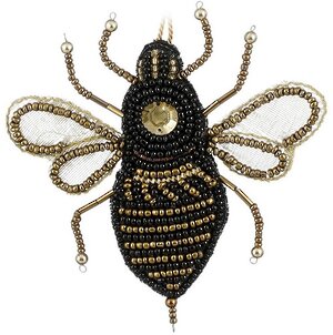 Елочная игрушка Nymphalidae - Пчелка 8 см, подвеска Edelman (Эдельман) фото 1