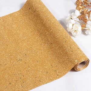 Ткань для декорирования Gocce Preziose 270*28 см золотая