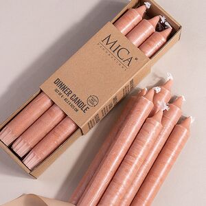 Столовые свечи Ricordo 25 см пудровые, 6 шт Edelman фото 2