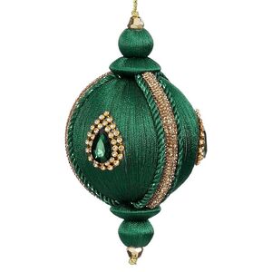 Елочный шар Ouverture: La Scala 8 см зеленый Edelman фото 1