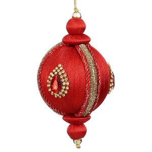 Елочный шар Ouverture: La Scala 8 см красный Edelman фото 1