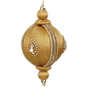 Елочный шар Ouverture: La Scala 8 см золотой Edelman фото 1