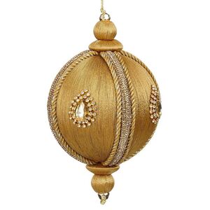 Елочный шар Ouverture: La Scala 10 см золотой Edelman фото 1