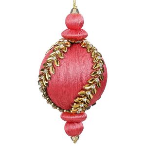 Винтажная елочная игрушка Royal - Pink Romance 8 см  Edelman фото 1