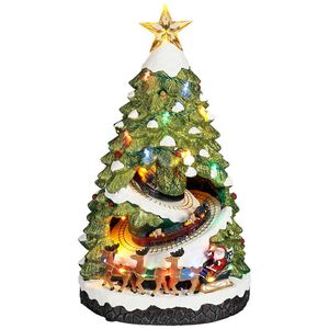 Светящаяся композиция с движением Jingle Rails 39*22 см, с движением, на батарейках Edelman фото 1