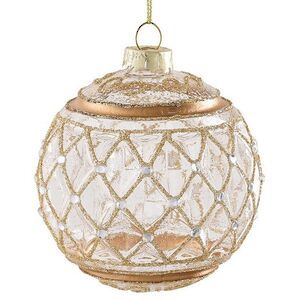 Стеклянные елочные игрушки Les Celestins 8 см, 12 шт Edelman фото 4